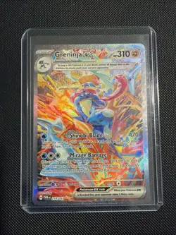Greninja ex Tera SIR 214/167 Twilight Masquerade Pokemon Card PSA 10 POTENTIAL - Image 2