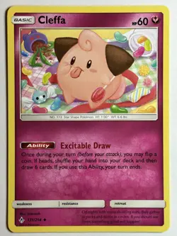 Cleffa SM - Unbroken Bonds 131/214 LP-NM Pokemon card - Image 1