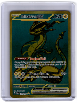 Pokemon TCG Miraidon EX Holo Rare Card 243/091 Sv: Paldean Fates - Image 1