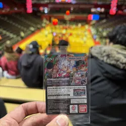 IN HAND One Piece Monkey D. Luffy US College Basketball Promo Card RUTGERS 01/23 - Image 2
