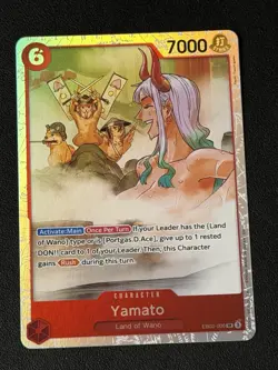 Yamato SR EB02-006 Anime 25th collection One Piece Card Game English TCG - Image 1