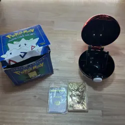 VTG Togepi Pokemon Gotta Catch em' All, 23k Gold Plated Trading Card in Box - Image 2