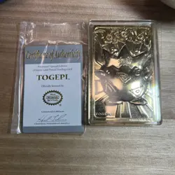 VTG Togepi Pokemon Gotta Catch em' All, 23k Gold Plated Trading Card in Box - Image 3