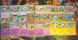 Yukiko Baba Illustrator Lot Includes 60 Different Pokemon TCG Cards Total - Image 1