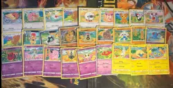 Yukiko Baba Illustrator Lot Includes 60 Different Pokemon TCG Cards Total - Image 3