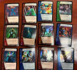 VS System Legion of Super Heroes Mixed Card Lot Rares & FOILS - Image 3