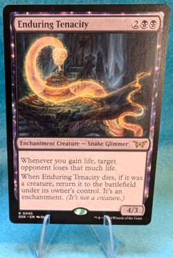 x1 Enduring Tenacity Duskmourn: House of Horror Regular - #95 - Image 1