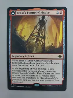 MTG Brass's Tunnel-Grinder The Lost Caverns of Ixalan Regular Rare - Image 1