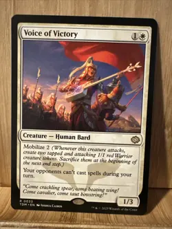 Voice of Victory Tarkir: Dragonstorm Regular - Image 1