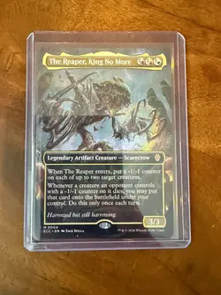 MTG - The Reaper, King No More (Borderless) - Commander:Lorwyn Eclipsed NM/M Con - Image 1