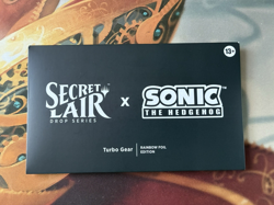 MTG Magic the Gathering Secret Lair Drop Sealed Foil Sonic TURBO GEAR - Image 1