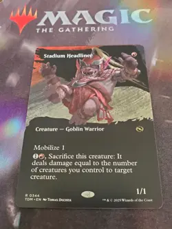 Mtg. Stadium Headliner. Borderless. Tarkir: Dragonstorm. Pack Fresh - Image 1