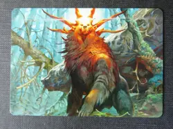 Ayula Queen Among Bears 10/54 - MH Art Series - Mtg Magic Cards # 8A1 - Image 1