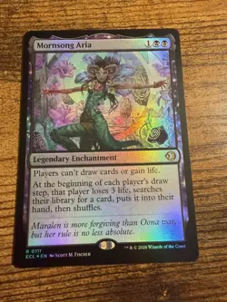 MTG Lorwyn Eclipsed FOIL Mornsong Aria - Image 1
