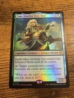 MTG Lorwyn Eclipsed FOIL Tam, Mindful First-Year - Image 1