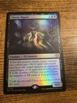 MTG Lorwyn Eclipsed FOIL Gloom Ripper - Image 1