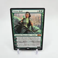 Vivien Reid • Mythic Legendary Planeswalker • Core Set 2019 • MTG NM #208/280 - Image 1