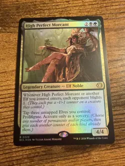 MTG Lorwyn Eclipsed FOIL High Perfect Morcant - Image 1