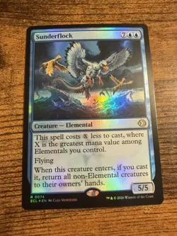 MTG Lorwyn Eclipsed FOIL Sunderflock - Image 1