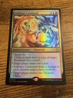 MTG Lorwyn Eclipsed FOIL Ashling's Command - Image 1