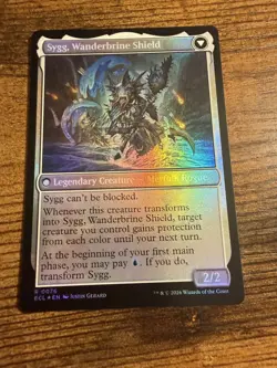 MTG Lorwyn Eclipsed FOIL Sygg, Wanderwine Wisdom Sygg, Wanderbrine Shield - Image 2