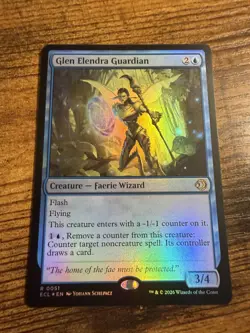 MTG Lorwyn Eclipsed FOIL Glen Elendra Guardian - Image 1