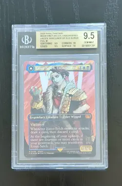 Emet-Selch, Unsundered (Borderless Surge Foil) MTG Final Fantasy #0539 BGS - Image 1