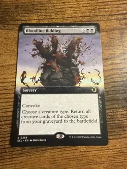 MTG Lorwyn Eclipsed Extended Art Bloodline Bidding - Image 1