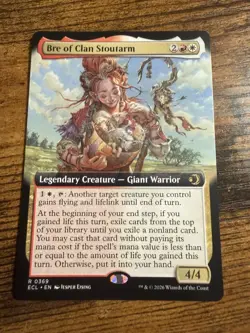 MTG Lorwyn Eclipsed Extended Art Bre of Clan Stoutarm - Image 1