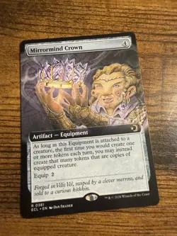 MTG Lorwyn Eclipsed Extended Art Mirrormind Crown - Image 1