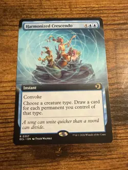 MTG Lorwyn Eclipsed Extended Art Harmonized Crescendo - Image 1