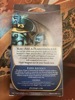 MTG Magic Shards of Alara ESPER ARTIFICE Intro Pack Deck English Sealed - Image 2