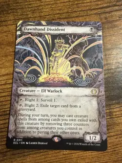 MTG Lorwyn Eclipsed Rare Showcase Dawnhand Dissident - Image 1