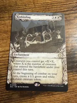 MTG Lorwyn Eclipsed Rare Showcase Kinbinding - Image 1