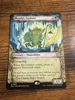 MTG Lorwyn Eclipsed Showcase Mutable Explorer - Image 1