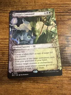 MTG Lorwyn Eclipsed Showcase Trystan's Command - Image 1
