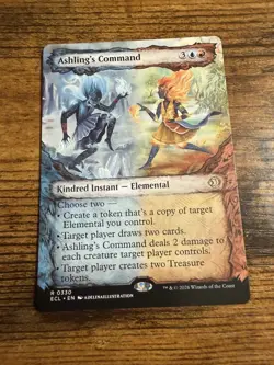 MTG Lorwyn Eclipsed Showcase Ashling's Command - Image 1