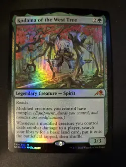 Kodama of the West Tree NM FOIL Kamigawa: Neon Dynasty MTG FREE SHIPPING - Image 1