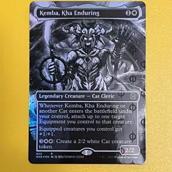 Kemba, Kha Enduring | Borderless Step-And-Compleat Foil | R | 423 | ONE | MTG - Image 1