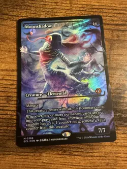 MTG Lorwyn Eclipsed SHOWCASE FOIL Moonshadow - Image 1
