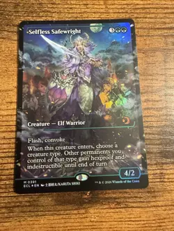 MTG Lorwyn Eclipsed SHOWCASE FOIL Selfless Safewright - Image 1