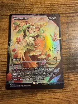 MTG Lorwyn Eclipsed SHOWCASE FOIL Winnowing - Image 1