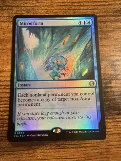 MTG Lorwyn Eclipsed Mythic FOIL Mirrorform - Image 1
