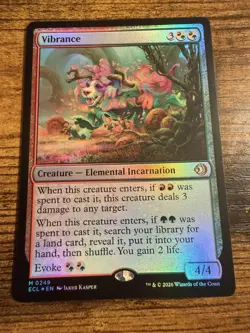 MTG Lorwyn Eclipsed Mythic FOIL Vibrance - Image 1