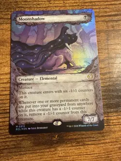MTG Lorwyn Eclipsed Mythic Showcase FOIL Moonshadow - Image 1