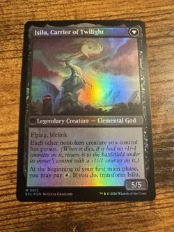 MTG Lorwyn Eclipsed Mythic FOIL Eirdu Carrier of Dawn Isilu Carrier of Twilight - Image 2