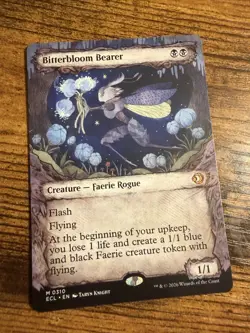 MTG Lorwyn Eclipsed Mythic Showcase Bitterbloom Bearer - Image 1