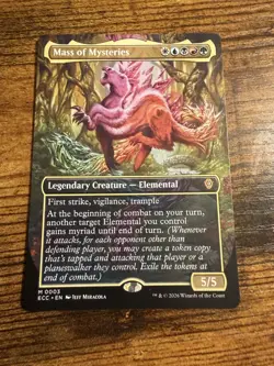 MTG Lorwyn Eclipsed Mythic Showcase Mass of Mysteries - Image 1