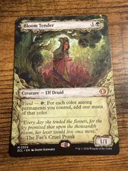 MTG Lorwyn Eclipsed Mythic Showcase Bloom Tender - Image 1