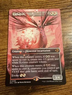 MTG Lorwyn Eclipsed Mythic Borderless Catharsis - Image 1